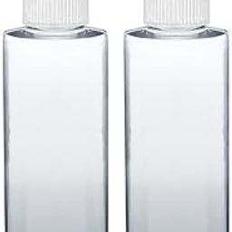 PHARCOS 100ml Twist Top Applicator with Transparent Bottle, Refillable, Open/Close Nozzle for applying Hair Oil,Shampoos, DIY Care and Medicine Directly on Scalp and Hair Roots (Pack of 2, Plastic)-35