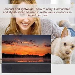 Ubersweet® Imported 12inch Mobil Screen Amplifiers 3D Video Large-Screen Magnifier with Speaker Phone Screen Amplifier_162159-image-26