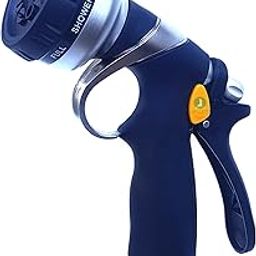 LAFILLETTE Multifunctional High Pressure Foam Water Spray Gun - Garden Hose Nozzle Hand Sprayer, 8 Pattern Metal Watering Nozzle for Car Washing, Garden Watering, Home Cleaning, Pets Washing-picture-20