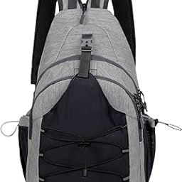CLUB BOLLYWOOD BNF®Men Backpack Chest Bag Stylish Sports Shoulder Bag for Hiking Travel Cycling Gray|Clothing, Shoes & Accessories | Mens Accessories | Backpacks, Bags & Briefcases-image-6