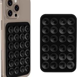 Sounce Suction Phone Case Mount – Ultra-Strong Suction Cup Phone Holder for Secure Grip & Hands-Free Use, Ideal for Vlogging, Selfies, Video Calls & Content Creation (Midnight Mystery Black)-29