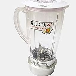 GRINDX Prime unbreakable transparent frootmix Jar 1750 ml compatible with all sujata 900 watt all models namely Powermatic plus,Powermatic Maxima,Multimix,Dynamix Supermix and polycarbonate frootmix.-5