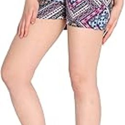 Active Wear Printed Workout Shorts for Women-image-57