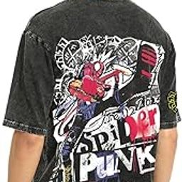bewakoof Men's Cotton Graphic Print Oversized Fit T-Shirt-picture-25
