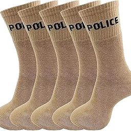 POLICE SOCKS FOR MEN AND WOMEN IN COTTON FULL LENGTH (PACK OF 5 PAIRS)-image-7