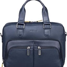 Cruiser Genuine Leather All-Purpose Laptop Bag for Men | Fits upto 15.6-inch laptop/ 16-inch MacBook Pro Office Bag-image-61