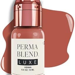 PermaBlend Pigments Luxe Professional Lip Color for Permanent Makeup (Henna) 15ml,1/2oz-picture-14