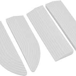 Threshold Strip, Rubber Stair Door Sill for Household(white)-14