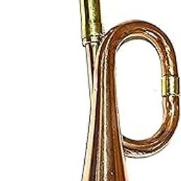 Discover The SOUND SAGA 6.5 Inch Baby Bugle Copper & Brass, Best Gift For Kids.-image-25