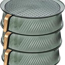 Leftovers Cover Food Storage Container Transparent for Table Party Three Tier-image-57