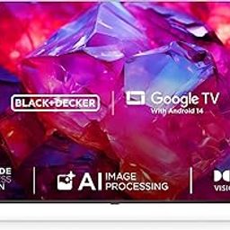 BLACK+DECKER 164 cm (65 inches) A1 Series 4K Ultra HD LED Smart Google TV BXTVGU65UD2875ATIN (Black)-image-12