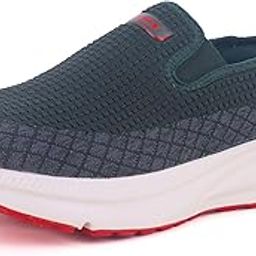 Mens SM 875 | Enhanced Durability & Soft Cushion | Green Walking Shoe - 8 UK (SM 875)-picture-19