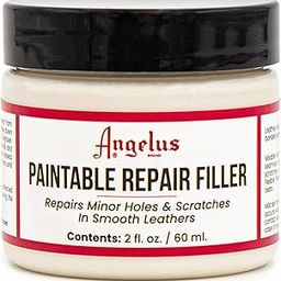 Angelus Leather Filler for Filling or Repairing Holes, Tears, Cracks, Scratches, for Leather Car Seats, Furniture, Shoes- Flexible - 2oz-image-84
