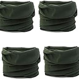 Mens Head Cover Band Bandana Stretch Hair Style Japanese 6 Green b-image-47