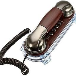 Praxon Fancy Landline Phone | Button Greco Telephone Ringer LED Light Corded Phone for Office and Home Purpose - KX-T777-10