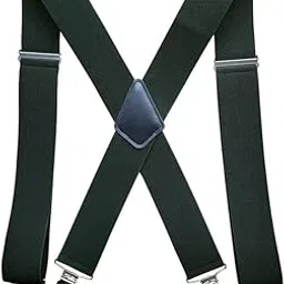 yashidun 5CM Wide Elastic Suspenders for Men with Adjustable Straps and Metal Clips-picture-42