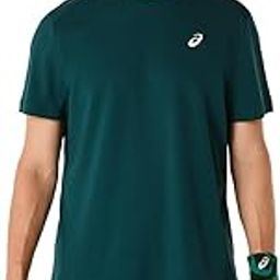 ASICS Men's Polyester Solid Regular Fit T-Shirt-image-33
