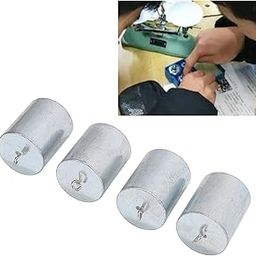 200g Calibration Weights Set - Metallic Plated Steel Weights with Hooks for Home and School Experiments-image-36