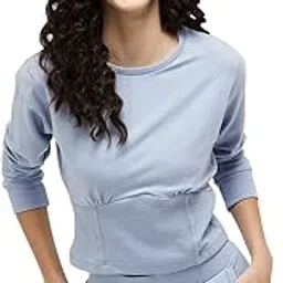 max Women's Cotton Round Neck Sweatshirt-picture-5