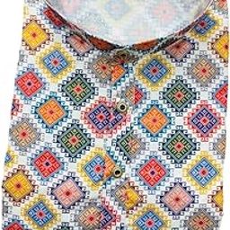 Men's Traditional Cotton Floral Printed Only Kurta-picture-15