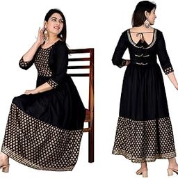 VMS Women's Floral Printed Maternity Feeding Kurti with Zipper Maternity Maxi Gown for Women Feeding Ankle Length Dress-image-47