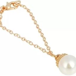 Beautiful Pearl Bead Bracelet Gold Plated Watch 4 Inch Long Charm Bag Mobile Charm-53