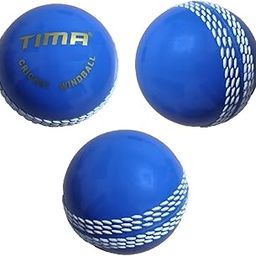 TIMA Synthetic Cricket Ball Poly Hard Cricket Balls - Indoor & Outdoor Training Cricket Ball for Coaching Practice (Blue Pack of 3)-image-85