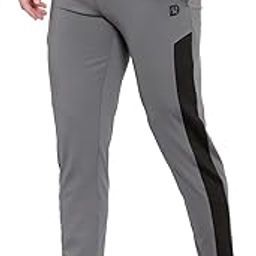 Sportswear Gymwear Yogawear Casualwear Stretchable Lycra Trackpant for Men with Both Side Zipper Pockets Lower-image-4
