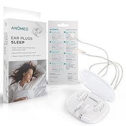 Anomeo Ear Plugs - Sleep | Made of silicone for a soft, snug fit White-14