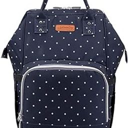 Baby Diaper Bag Ba pa Mummy Bag Nappy Bags Multi-Function Large Capaci Shoulders Bag wi Insulated Bottle Po ETS External USB Charging Port_-image-3