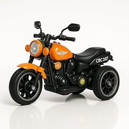 LittleFlyer Rechargeable Battery Operated Bike for Kids - 2 to 4 Years | Electric Ride On Toy Baby Bike with Button Start & Foot Race Control | Child-Friendly Safe Outdoor Indoor Use (Orange)-image-51