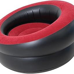 THE STYLE SUTRA Inflatable Chair Inflatable Couch for Outdoor Activities Living Room Picnics Red-picture-30