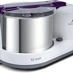 Amirthaa XL Gold 2.5 Litre Table Top Wet Grinder, 150W with 5 Year Warranty (Purple)-image-51