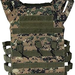 BNF®Vest Plate Carrier Assault Combat Gear Jacket for Mens Outdoor Jungle camo 1|Sporting Goods | |1 Piece Outdoor Vest-picture-11