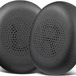 SOULWIT Replacement Ear Pads for Yealink UH35/UH37 USB Headset, Earpads Cushions with Softer Protein Leather, High-Density Foam - Black-image-33