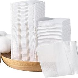 Square Makeup Cotton Pads Set with 100 Ultra-Soft Thick Facial Makeup Pads Remover Pads - Perfect for Face Lips Eyes Nails Makeup Removal Cleansing-image-73