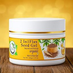 Naira’s Organic Essential 2-in-1 Flaxseed Gel (100g) – Natural Styling and Moisturizing Gel for Defined Curls, Smooth Edges, and Frizz Control-image-34