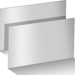 Yaocom 2 Pcs 18 Gauge Mild Steel Sheet 18 x 12 Inch Silver Gray Weldable Sheet Metal Panels for Professional DIY Use Projects-29