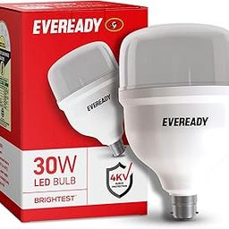 Eveready 30W LED Hammer Bulb with B22 Base, High CRI, 4KV Surge Protection, Energy Efficient & Long Life – Cool Daylight (6500K) for Home & Commercial Use-14