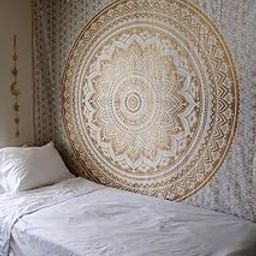 Textile export creations Cotton 300 TC Bedspread (Single_Multicolour, Standard)-image-5