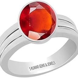 Certified Natural Gomed (Hessonite) 3.25 Ratti or 3.00 Ct Silver Ring-image-17