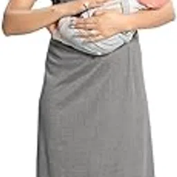 g4girl Nursing Maternity Feeding Free Size Nighty for Womens/Girls (Plain)-picture-27