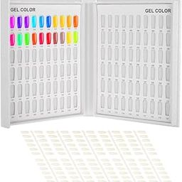 SAVNI nail art display book with 120 tips combo-image-70