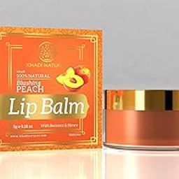 Khadi Natural Ayurvedic Peach Lip Balm, 5 g (Pack of 2)-picture-26