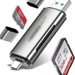 Famous Quality® 3 in 1 USB 3.0, USB C, Micro USB Card Reader SD, Micro SDXC Memory Card Reader for MacBook PC Tablets Smartphones-17