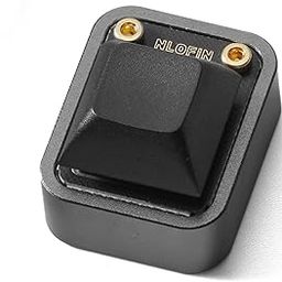 NLOFIN PC Power Button, Remote Computer Power Switch External PC Power Button ATX Desktop Computer Case Motherboard Switch On Off Power SW Cables (Grey)-image-66