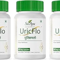 SuAyu UricFlo Capsules | Herbal Support for Uric Acid & Joint Health | Natural Supplement for Mobility & Wellness | 60 Veg Capsules (3)-picture-25