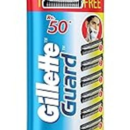 Gillette Guard Manual Shaving Razor Blades - 6 Cartridges, Men-image-3