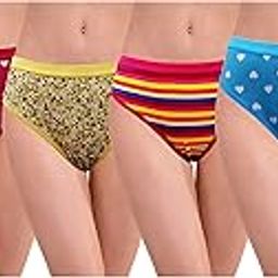 Women's Cotton Multicolored Hipsters Panty(Pack of 6)(X-Large)-picture-56