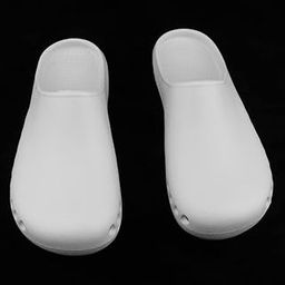 CALANDIS™ Men's Work Clogs Slip On Balder Shoes Antislip Mules Slippers Lightweight 26x10cm White | Occupational | Womens Shoes-picture-10